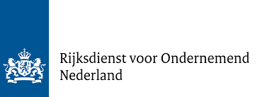 Logo RVO Rijksdienst voor Ondernemend Nederland
